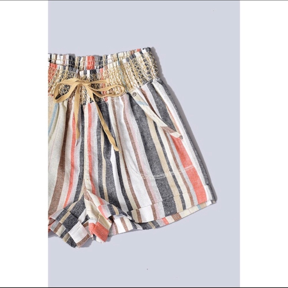 Multicolor Striped Shorts!